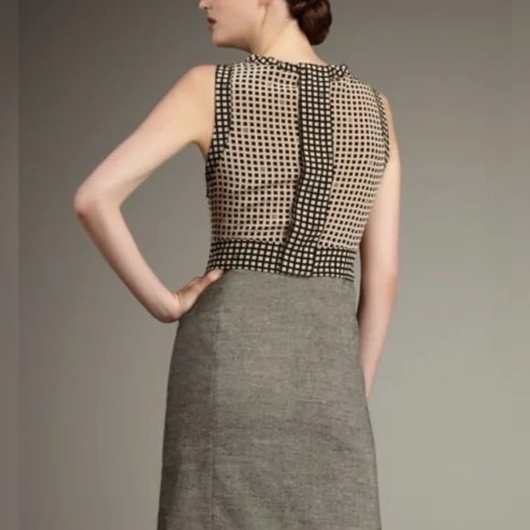 Tory Burch Roderick Combo Dress Size 10 - Picture 12 of 13